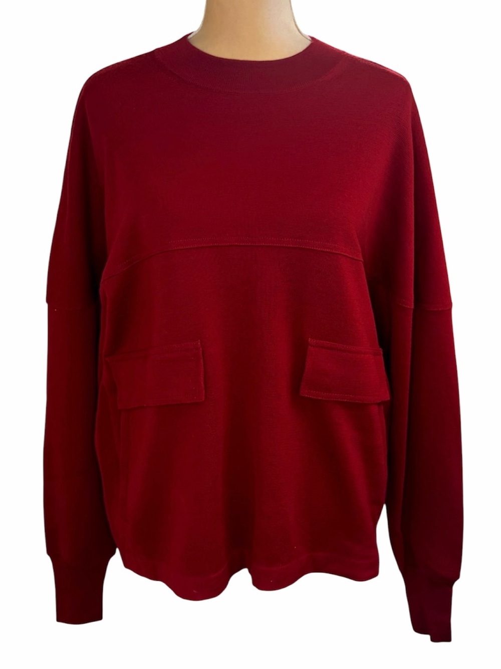 Max Mara Xiria Virgin Wool Sweatshirt Sweater - Picture 2 of 10